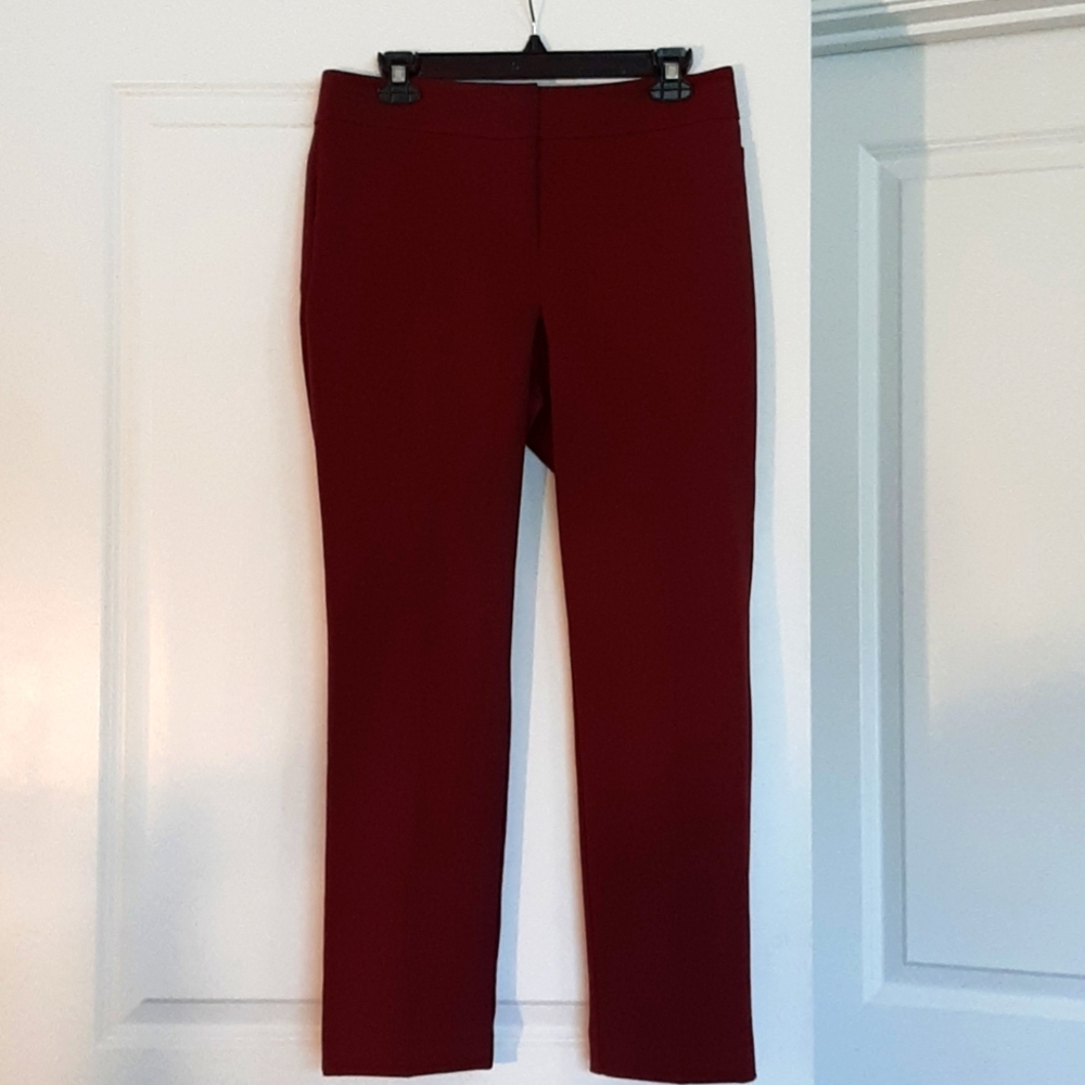 Ann Taylor maroon pants 6 petite